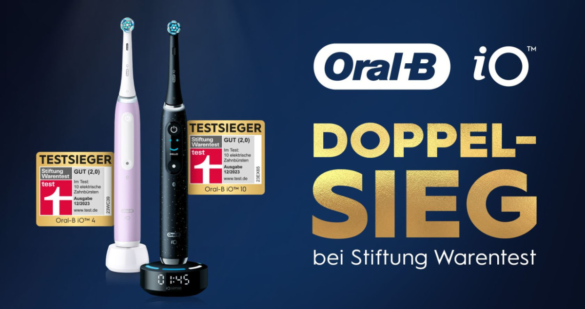 Oral-B IO10 & Oral-B IO4 Werden Zum Testsieger Gekürt - CE-Markt